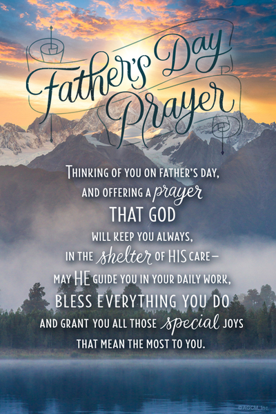 Father's Day Prayer